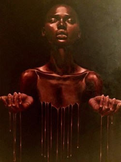 fyblackwomenart:  Dipped in Chocolate by