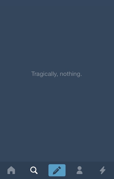 lameboob:  “so what do you see yourself doing in the future?”