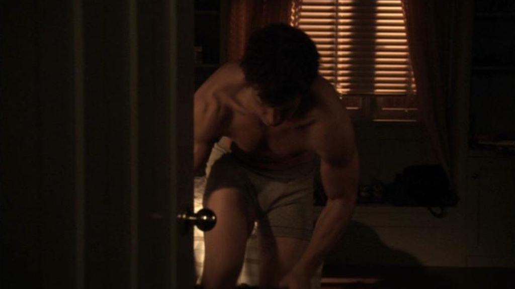 malecelebfakesonly:  Eric mabius bulge  