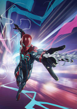 bear1na:  houseofcomics1:Marvel’s Spider-Man: Velocity 1 by Adi Granov *