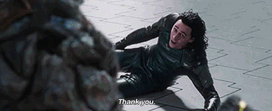 redscharlach:  lokiilaufeyson:  Loki being shockingly polite. Bonus (Loki being polite