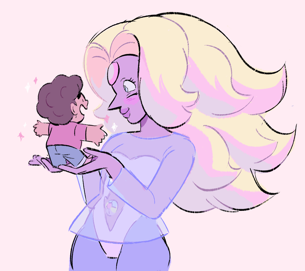 marshiyan: request of steven and rainbow quartz for anon! i love rainbow quartz’s