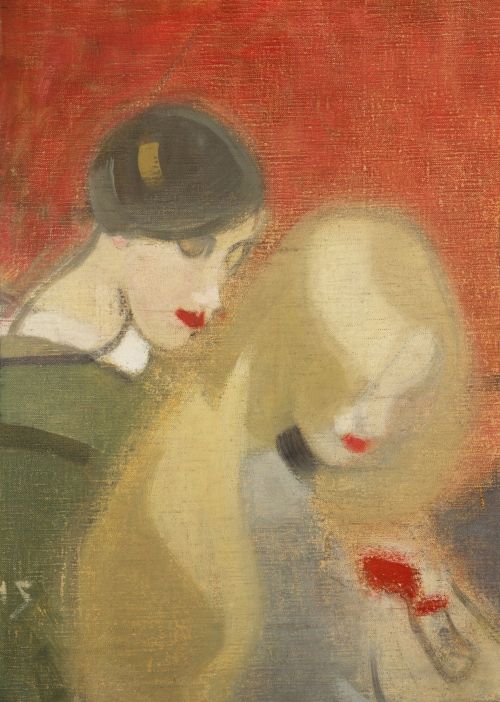 The Family Heirloom, 1916 by Helene Schjerfbeck (Finnish, 1862–1946)