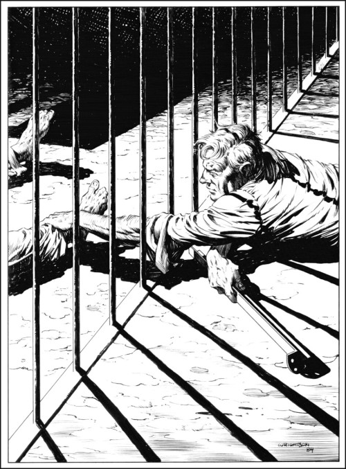brianmichaelbendis:  Bernie Wrightson ~ Stephen King’s “the Stand” Portfolio. This is part 1 of 2.