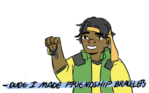 luuxeo:SORRY ONE MORE FRIENDSHIP BFF HUNK LANCE THING but i mean honestly