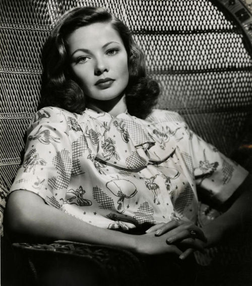 Gene Tierney porn pictures