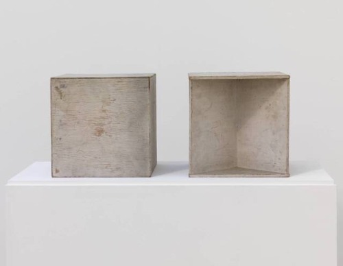 themotifeye:Naum Gabo, Two Cubes, 1930