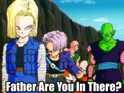 ink0holiks:  easternfocusedwestern:  Team Four Star’s Dragon Ball Z Abridged Episode 39  This scene made me laugh so hard 