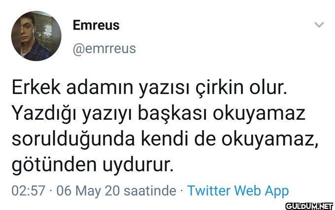 Emreus @emrreus > Erkek...