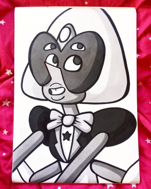 allofthedoodles:  A huge A3 drawing of the lovely Sardonyx! ⭐️ I’m so proud of this one 😍 