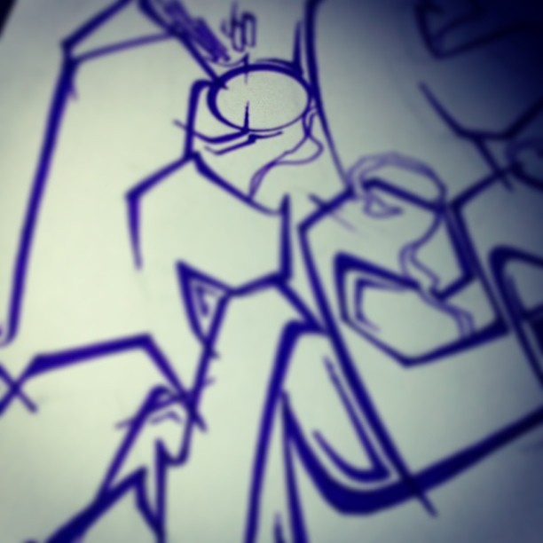 art1st49:  new #sketch #graffiti #art #art1st49 #49cru