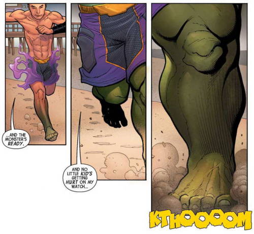 superheroesincolor:  Totally Awesome Hulk Vol 1 #1 (2015)  //  Marvel ComicsHulk (Amadeus Cho)Story: Greg Pak, art: Frank ChoOrder it here[ Follow SuperheroesInColor on facebook / twitter / tumblr ]