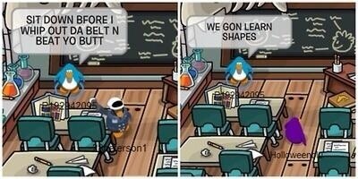 a-dolf-in:  Gotta love club penguin😂 Can’t believe this has almost 700 notes😂😂 