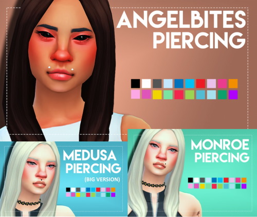 bionicfinds:Weepingsimmer’s Maxis Match Piercing CollectionOne Masterpost to download them all