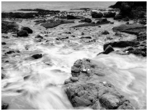 stevenelawson:Beach textures. Dunure, Ayrshire.Love the channels developing in the sand​