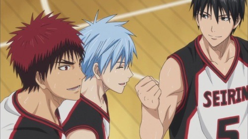 My boys Hyuga and Teppei taking one for the team [Kuroko No Basket] :  r/anime