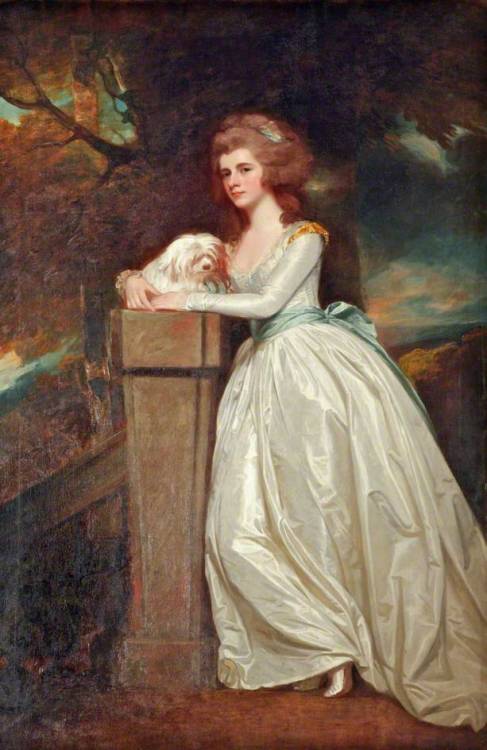george-romney:Sarah Rodbard (c.1765–1795), 1784, George Romney