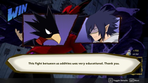 Tokoyami's Interactions With Other Students (all Scenarios)
