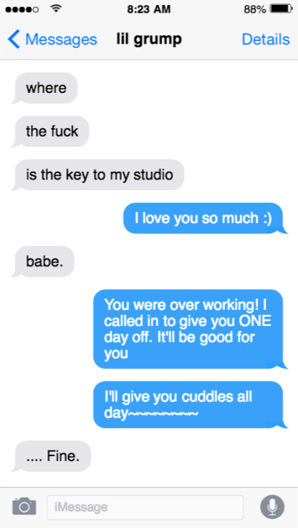 Texts between Woozi of seventeen and his trans and gay bf. Hope you like it!! I feel like I got some