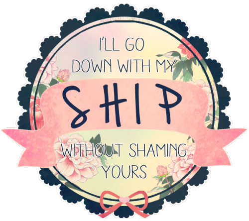 aelfethart:Long loooong time ago I saw some buttons spreading shipping peace (if you know who made them please link so I can properly credit the inspiration!!). Made this last year because I wanted to do something fun and constructive out of something