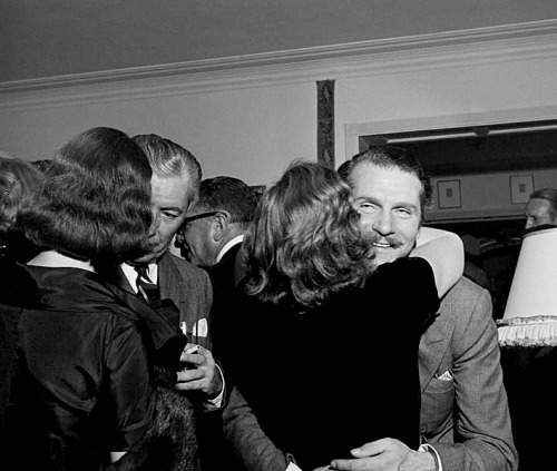 vivienolivier: Vivien Leigh, Laurence Olivier and Tallulah Bankhead at a party given by Hedda Hopper