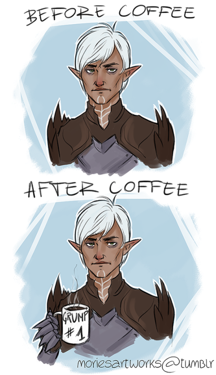 moriesartworks:coffee doesn’t work on me either