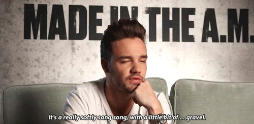northern-boys-love-gravy:Liam on recording I Want To Write You A Song with a sore throat 