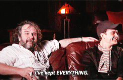 peregrint:  Did you keep any mementos from the set? [x] 