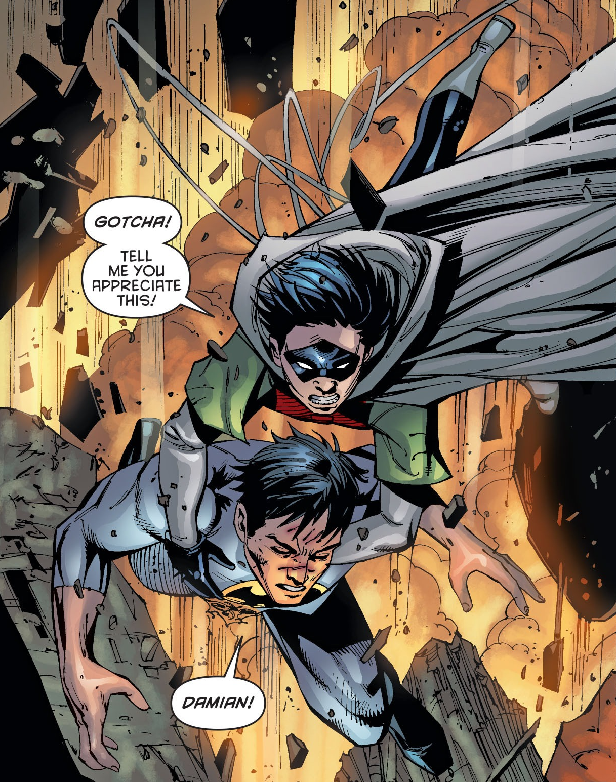 tim drake and damian wayne