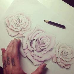 not-the-average-rose:  roses art tumblr - Google’da Ara on We Heart It - http://weheartit.com/entry/94875740