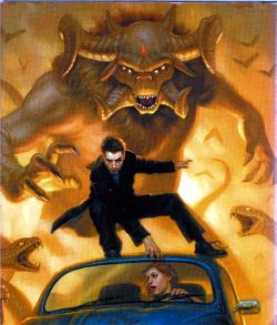 obsidian-sphere:  Art work by Danial Dos Santos used for Wizard by Trade a book containing two novels by Jim Butcher about Harry Dresden