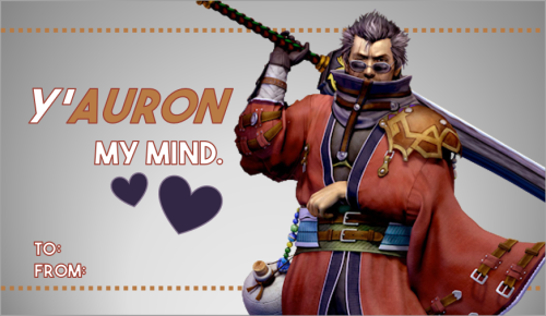 Have a few FFX Valentine’s Cards.