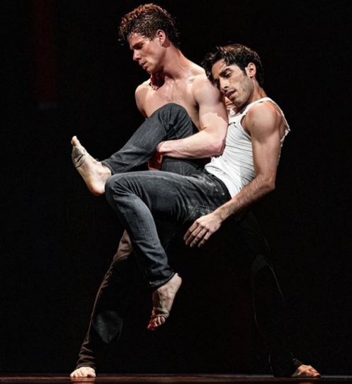 Francesco Scarpato and Ondřej Vinklát - Czech National Ballet - photo by Pavel Hejný 