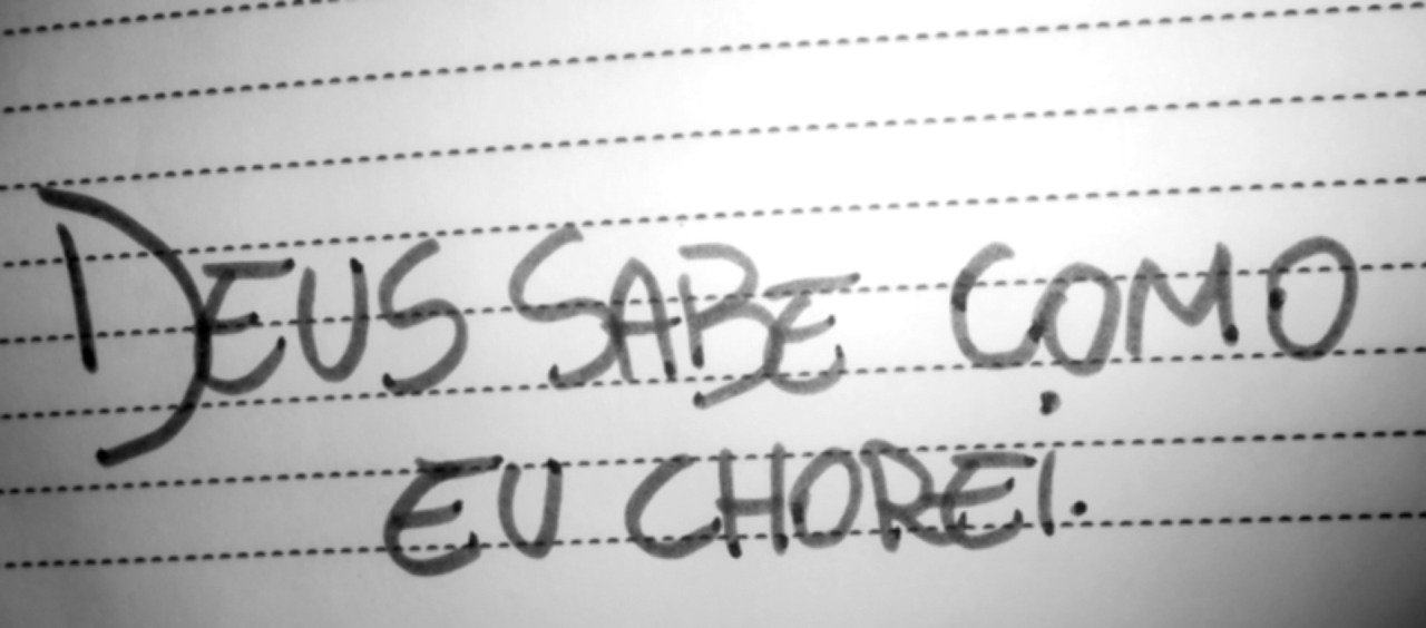 Você nasce e morre sozinho.