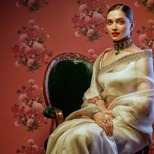 goreanmaster: sabyaasachi:  Deepika Padukone for Sabyasachi x Nilaya Collection 