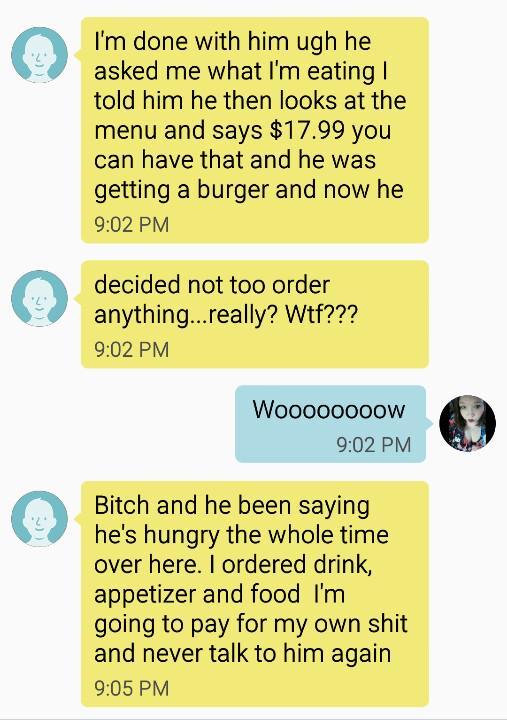 Worst. first.date. ever.