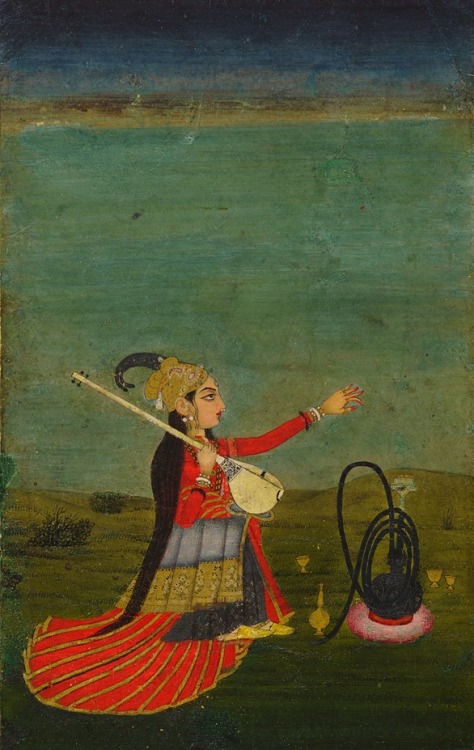 magictransistor: Rajput, Kangra and Mughal style paintings (15th-19th century), India.