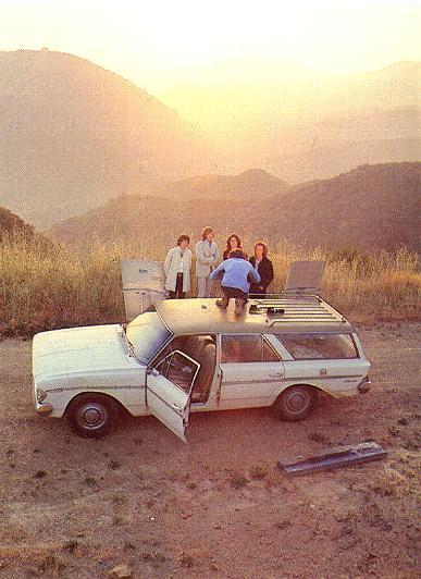 Photo shoot for The Doors’ album cover Waiting For The Sun.