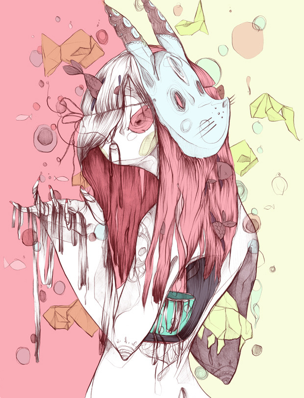 artagainstsociety:  Celina de Guzman 