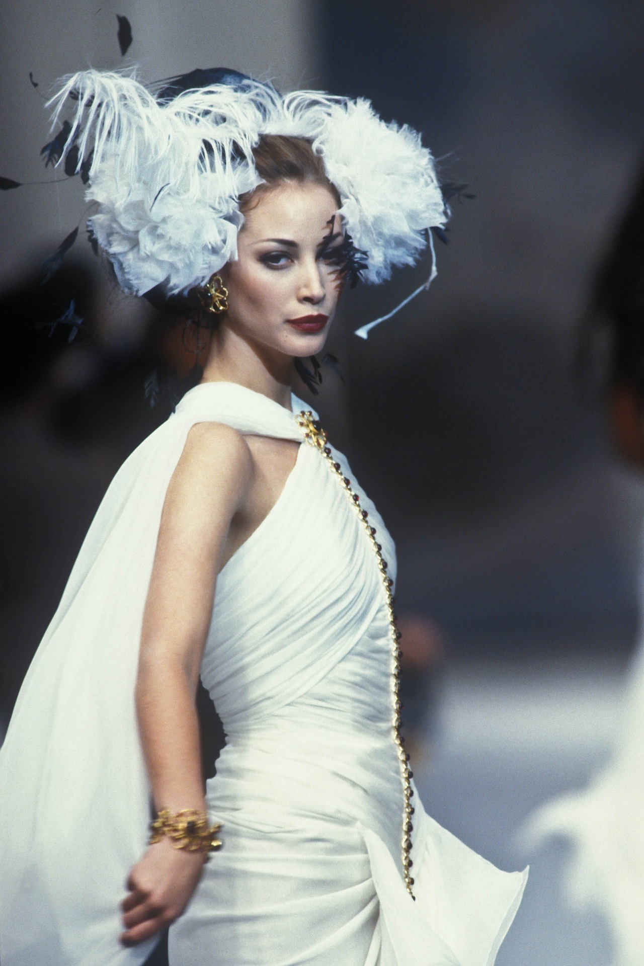 Chic As F**k — Christy Turlington at Chanel Haute Couture S/S