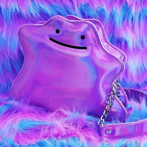 retrogamingblog - Holographic Ditto Purse released by Loungefly