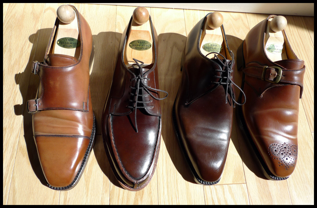 voxsart:Shell Shock.Vass in Horween shell cordovan.