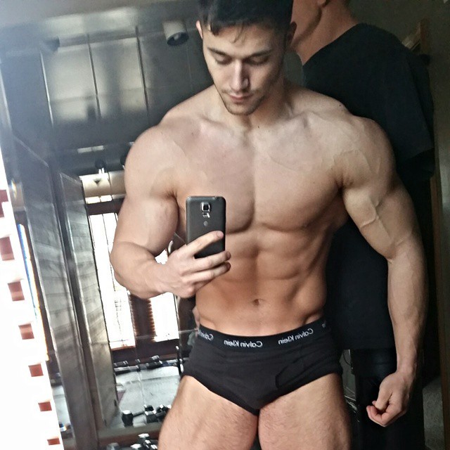beautifulyoungmuscle:  Blake Massouyar to round out August.