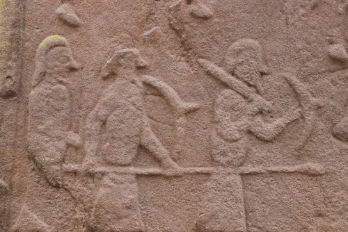 The Original Pictish &lsquo;Churchyard Cross&rsquo; Symbol Stone, Aberlemno, Angus, Scotland, 20.5.1