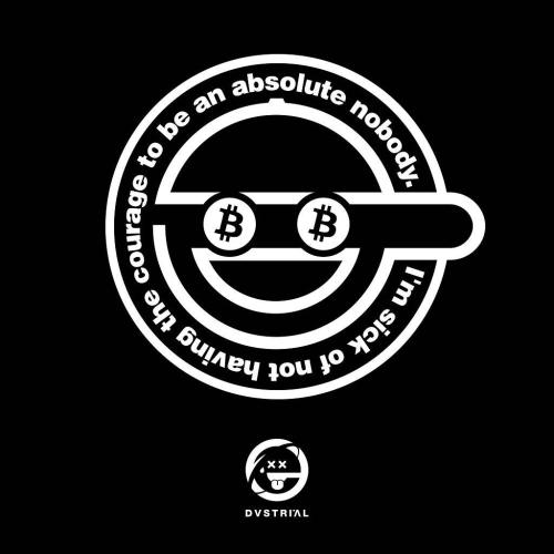 dustrial-inc:  Who laughs last. #laughingman #jdsalinger #nobody #logohack #dustrial