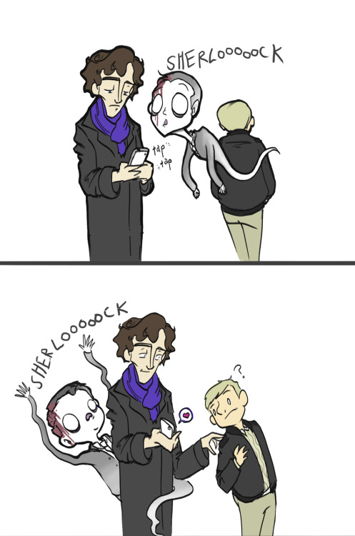 thescienceofjohnlock: moriartylaughingalonewithcrown: I will now imagine every scene in season three