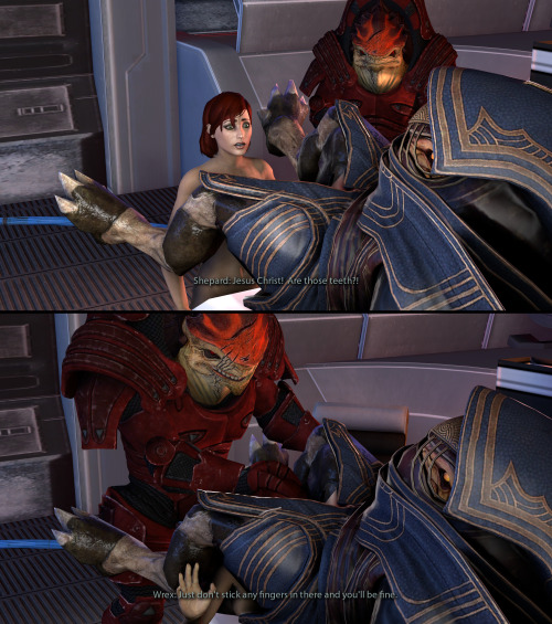 Porn photo Mass Effect 3: ExtortionChapter 2: Tuchanka1920