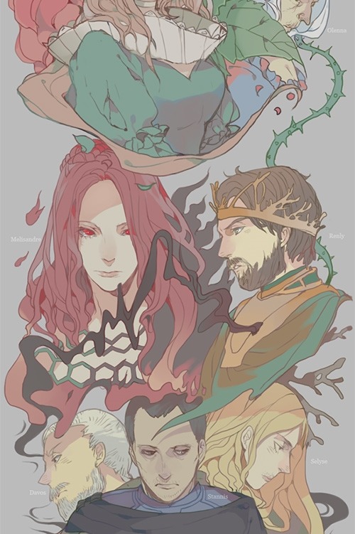 arkhane:  A Song of Ice and Fire, art by joscomie // Tumblr!