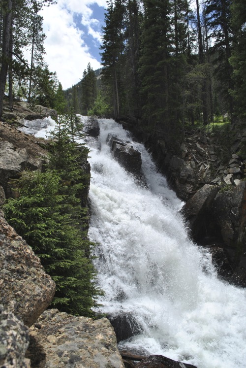 Cascade Falls in the Indian Peaks Wilderness