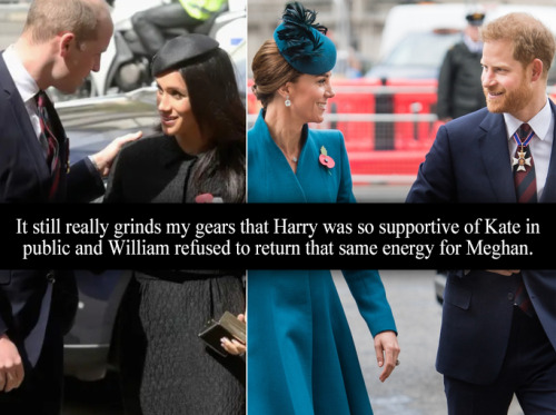 “It still really grinds my gears that Harry was so supportive of Kate in public and William refused 